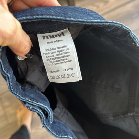 Mavi dark blue ZACH straight leg jeans size 32 x30 - Picture 6 of 13